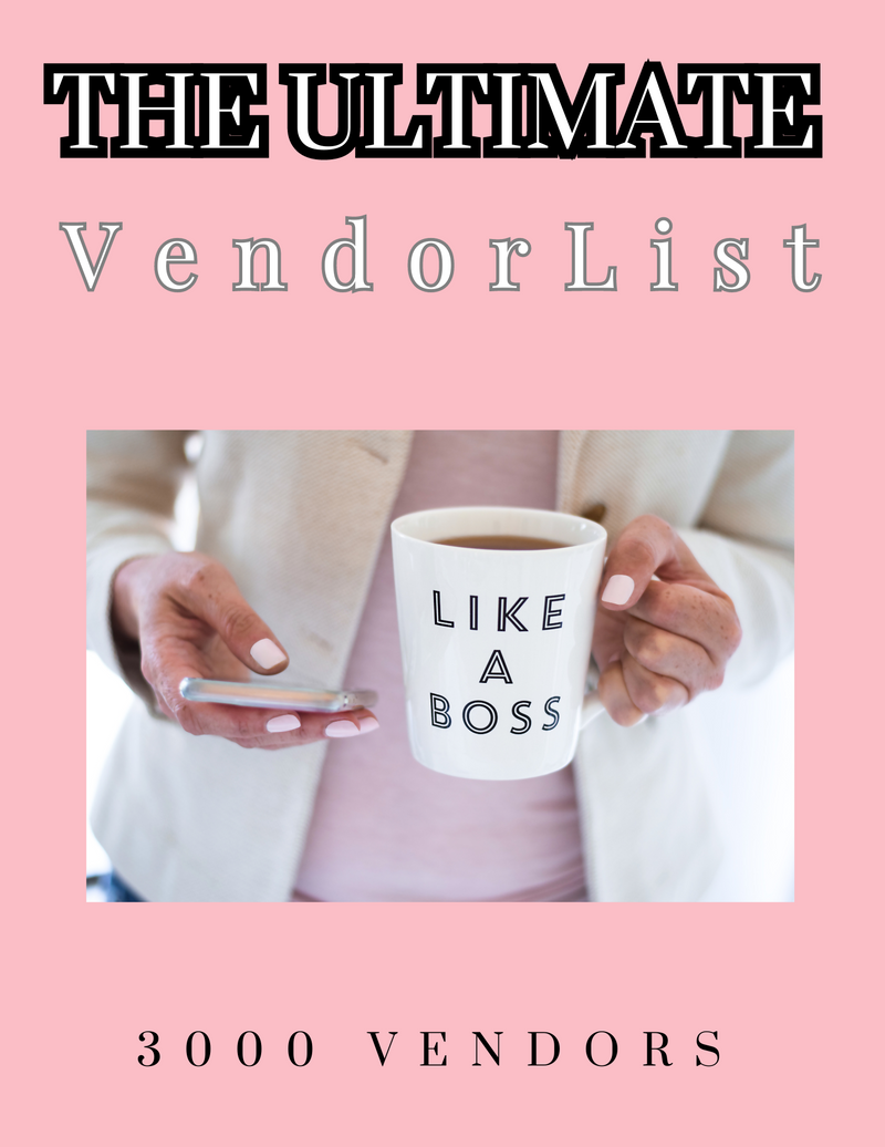 Ultimate Vendors List