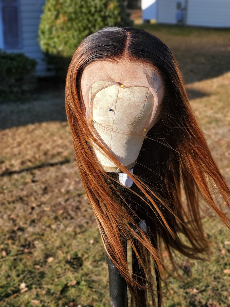 Honey  24 inch 13x6 HD Transparent Lace Front Wig  | Jaels Beauty