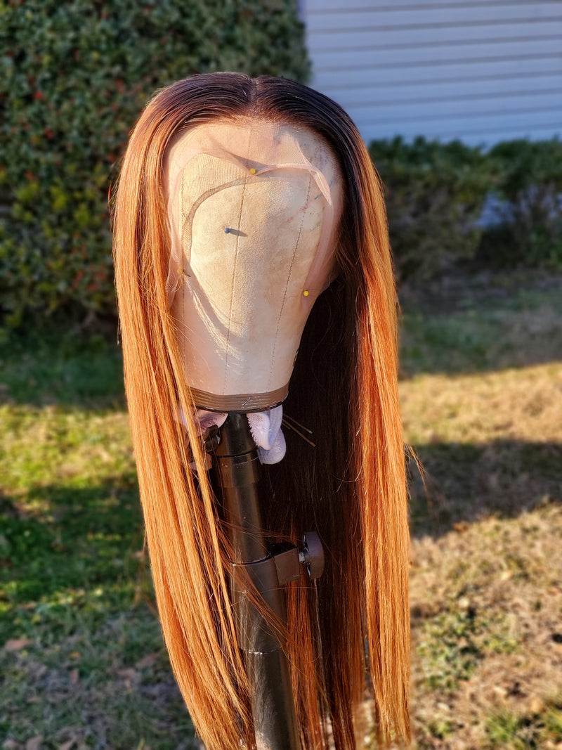 Honey  24 inch 13x6 HD Transparent Lace Front Wig  | Jaels Beauty